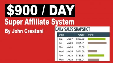 Super Affiliate System Review + My Results ($900 Per DAY)