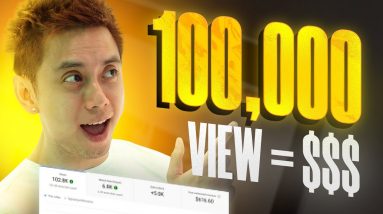 How Much a YouTube Video with 100,000 Views Makes (SHOCKING)