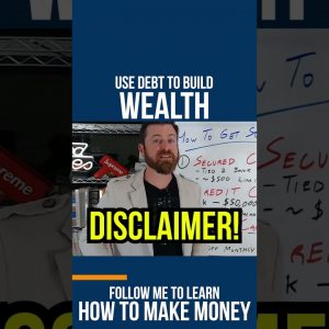 Use Debt to BUILD WEALTH #shorts